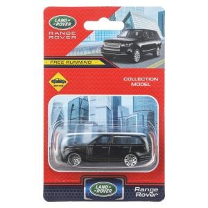 Машина металл land rover range rover, длина 7 см, черный Технопарк RANGE-7-BK