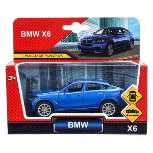 Модель металл BMW X6 10 см, двери, инерция 2307668-R2 (240)