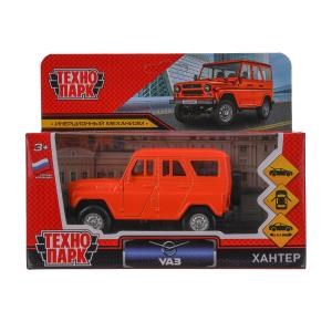 {{photo.Alt || photo.Description || 'Машина металл УАЗ ХАНТЕР 12 см, двери, багаж, инерц, оранжевый, кор. Технопарк'}}