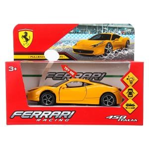 {{photo.Alt || photo.Description || 'Модель металл звук ferrari 458 italia 14 см, двери, багажник. инерция кор. Технопарк'}}