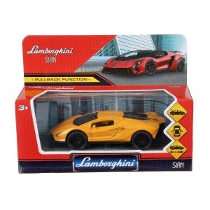 {{photo.Alt || photo.Description || 'Машина металл lamborghini sian 12см, инерц, двери Технопарк'}}