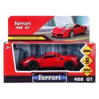 Машина металл ferrary 488 gtb 12 см, двери, багажник, инерция Технопарк 2210C0139-R3 (240) (240)