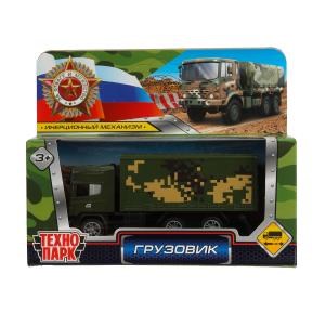 {{photo.Alt || photo.Description || 'Машина металл ГРУЗОВИК, 11 см, подвиж. дет., инерция, камуф, кор Технопарк'}}