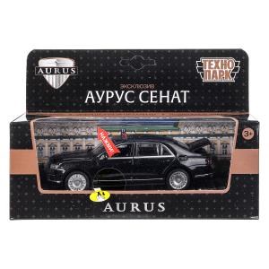 {{photo.Alt || photo.Description || 'Машина металл свет-звук АУРУС СЕНАТ 13,5 см, инерц, черный, кор. Технопарк'}}