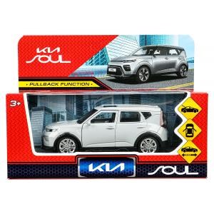 {{photo.Alt || photo.Description || 'Машина металл KIA soul длина 12 см, двери, багаж., инерц, серебряный, кор. Технопарк'}}