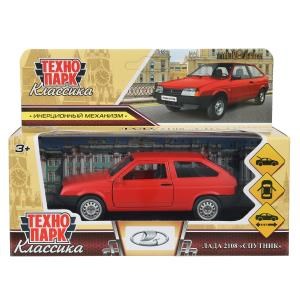 {{photo.Alt || photo.Description || 'Машина металл LADA-2108 "СПУТНИК" МАТОВЫЙ 12  см, дв, баг, ин, красный, кор. Технопарк'}}