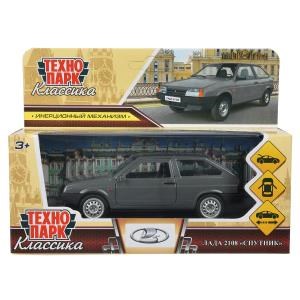 {{photo.Alt || photo.Description || 'Машина металл LADA-2108 "СПУТНИК" длина 12 см, двери, багаж, серый, в кор. Технопарк'}}