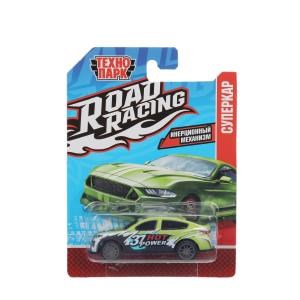 {{photo.Alt || photo.Description || 'Машина металл ROAD RACING СУПЕРКАР 8 см, в ассорт, блист., инерц Технопарк'}}