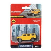 Машина металл hummer h3, размер 7,5 см, инерция, блистер Технопарк 2306C0667-R8