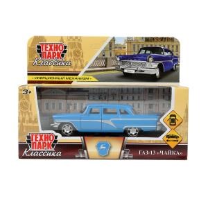 {{photo.Alt || photo.Description || 'Машина металл газ-13 "чайка" 12 см, двери, инерц, синий,кор. Технопарк'}}