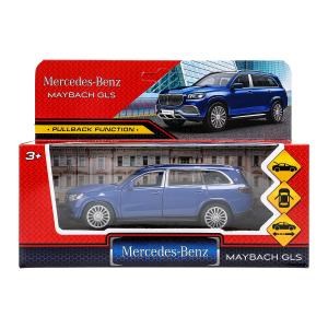 {{photo.Alt || photo.Description || 'Машина металл MERCEDES-BENZ gls maybach 12 см, дв,баг,инер,брил-син, кор. Технопарк'}}