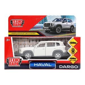 {{photo.Alt || photo.Description || 'Машина металл HAVAL haval dargo,дл 12 см, дв,багаж,инер, серебристый, в кор. Технопарк'}}