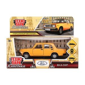 {{photo.Alt || photo.Description || 'Машина металл ваз-2107 длина 12 см, двери, багаж, инерц, желтый, кор. Технопарк'}}