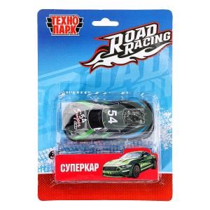 Машина металл ROAD RACING СУПЕРКАР 7 см, инерция, в ассорт, блист. Технопарк RR-7-1417516-R