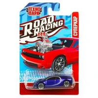 Машина металл ROAD RACING СУПЕРКАР 7,5 см, в ассорт, блист. Технопарк RR-7-29-36-R (720)