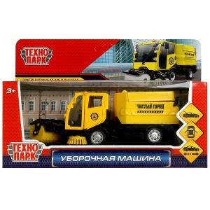 {{photo.Alt || photo.Description || 'Машина металл УБОРОЧНАЯ МАШИНА 15,5 см, двери, багаж, желтая, кор. Технопарк'}}