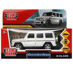 {{photo.Alt || photo.Description || 'Машина металл MERCEDES-BENZ G-CLASS 12 см, двери, багажн, белый, кор. Технопарк'}}