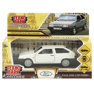 {{photo.Alt || photo.Description || 'Машина металл LADA-2108 "СПУТНИК" 12 см, двери, багаж, белый, кор Технопарк'}}