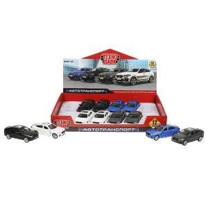 {{photo.Alt || photo.Description || 'Машина металл BMW X6 12 см, двери, багаж, инер,  темно серый, дисплей Технопарк'}}