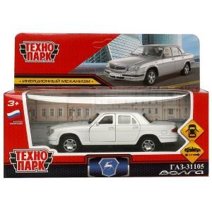 {{photo.Alt || photo.Description || 'Машина металл ГАЗ -31105 «волга» 12 см, двери, багаж, инерц, белый, кор. Технопарк'}}