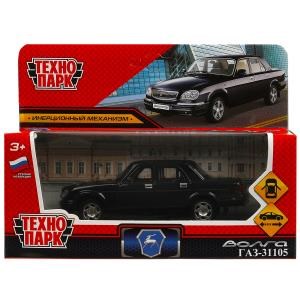 {{photo.Alt || photo.Description || 'Машина металл ГАЗ -31105 «волга» 12 см, двери, багаж, инерц, черный, кор. Технопарк'}}