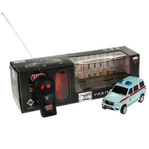 {{photo.Alt || photo.Description || 'Машина р/у УАЗ ПАТРИОТ РОСГВАРДИЯ 15,5 см, свет, серый, кор. Технопарк'}}