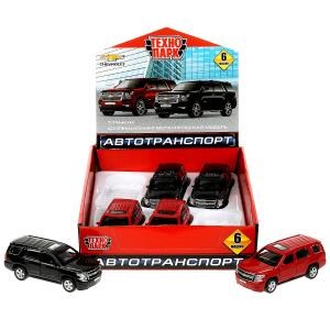 {{photo.Alt || photo.Description || 'Машина металл CHEVROLET TAHOE 12 см, двери, багаж, инерц, дисп. ассорт Технопарк'}}