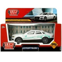 Машина металл спортбэк, 10,5 см, инерция, кор Технопарк 2107C048-R3