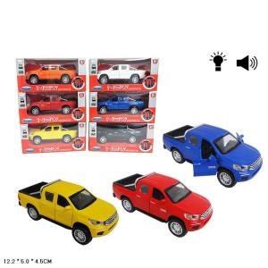 Машина металл. инерц. свет+звук, в ассорт. FY6118 в кор. K233-H65104