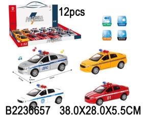 Машина металл. инерц. свет+звук B2-33L в дисплее B2236657