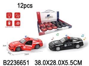 Машина металл. инерц. свет+звук B2-16L в дисплее B2236651