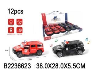 Машина металл. инерц. свет+звук B2-02L в дисплее B2236623