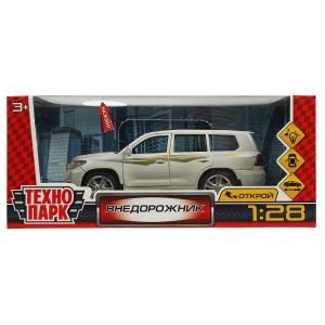 {{photo.Alt || photo.Description || 'Машина металл свет-звук ВНЕДОРОЖНИК 17,5 см, двери, инерция, бел, кор. ТЕХНОПАРК'}}