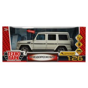 {{photo.Alt || photo.Description || 'Машина металл свет-звук ВНЕДОРОЖНИК 17,5 см, двери, инерция, бел, кор. ТЕХНОПАРК'}}