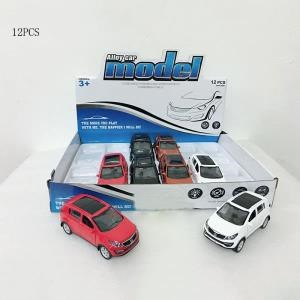 Машина металл. инерц. свет, цвет в ассорт. JS1028 в дисплее N825-H65017