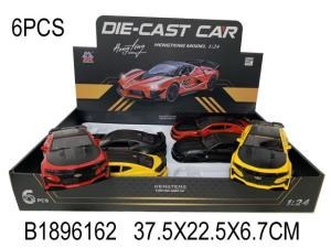 Машина металл. инерц. свет+звук, открыв. двери и багажник 53522-17A в дисплее B1896162