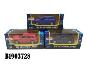 Машина металл. инерц. цвет в ассорт. в кор. B1903728