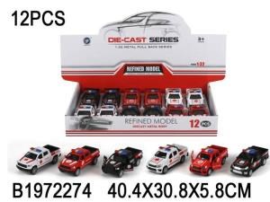 Машина металл. инерц. цвет в ассорт. 8830-27A в дисплее B1972274