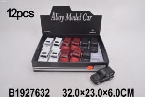 Машина металл. инерц. цвет в ассорт. JG2610-12 в дисплее B1927632