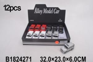 Машина металл. инерц. цвет в ассорт. JG2510-12 в дисплее B1824271