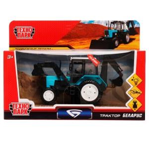 {{photo.Alt || photo.Description || 'Модель металл свет-звук МТЗ ТРАКТОР "беларус" 11 см, подв. элем, син, кор. Технопарк'}}