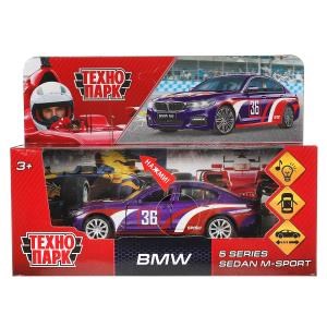 {{photo.Alt || photo.Description || 'Машина металл свет-звук BMW 5-ER SEDAN M-SPORT 12 см, двери, кор. Технопарк'}}