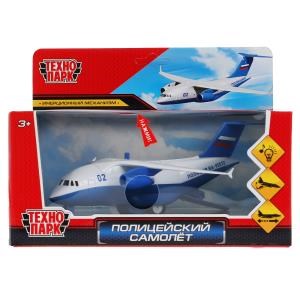 {{photo.Alt || photo.Description || 'Модель металл свет-звук САМОЛЕТ ПОЛИЦЕЙСКИЙ 20 см, люк, подвиж дет, кор. Технопарк'}}