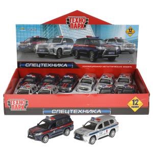 {{photo.Alt || photo.Description || 'Машина металл CHEVROLET TAHOE/LEXUS LX570 12 см,двери,багаж,инер,ассорт. Технопарк'}}