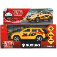 Машина металл SUZUKI VITARA s 2015 СПОРТ 12 см, отк дв, баг, инер, жел., кор Технопарк VITARA-12SRT-YE
