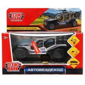 {{photo.Alt || photo.Description || 'Машина металл свет-звук АВТОВЕЗДЕХОД ПОЛИЦИЯ 12 см, пулемет, серебр, кор. Технопарк'}}