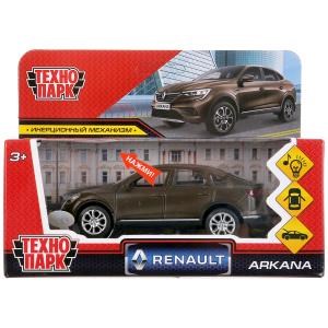 {{photo.Alt || photo.Description || 'Машина металл свет-звук RENAULT ARKANA матовый бежевый 12 см, двери, кор. Технопарк'}}