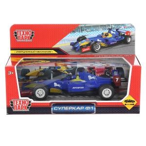 {{photo.Alt || photo.Description || 'Машина металл СУПЕРКАР Ф1 17 см, инерция, СИНИЙ, кор. Технопарк'}}