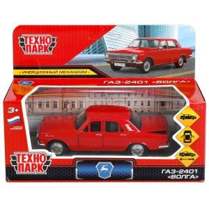 {{photo.Alt || photo.Description || 'Машина металл ГАЗ-2401 ВОЛГА длина 12 см, двери, багаж, инерц, красный, кор. Технопарк'}}