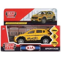 Машина металл KIA SPORTAGE СПОРТ длина 12 см, двери, багаж, инерц, кор. Технопарк SPORTAGE-SPORT